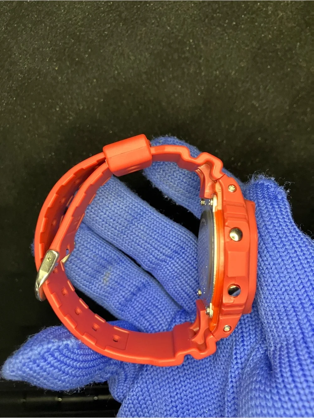 Custom G Shock Red Dw5600 Colorway